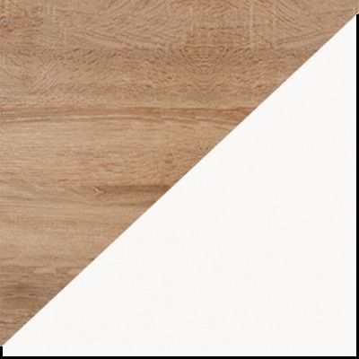 Ąžuolas sonoma/balta Ąžuolas sonoma/balta